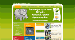 Desktop Screenshot of izmirdogalyasamparki.org.tr